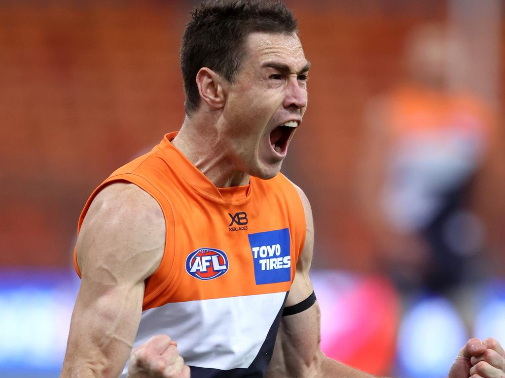 Giants Jeremy Cameron is still reportedly nowhere near terms with GWS.