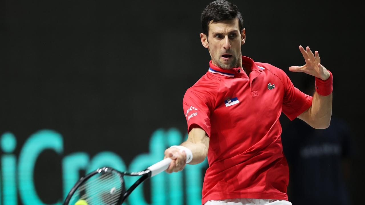 Novak Djokovic’s Australian Open is in huge doubt. (Photo by Clive Brunskill/Getty Images)