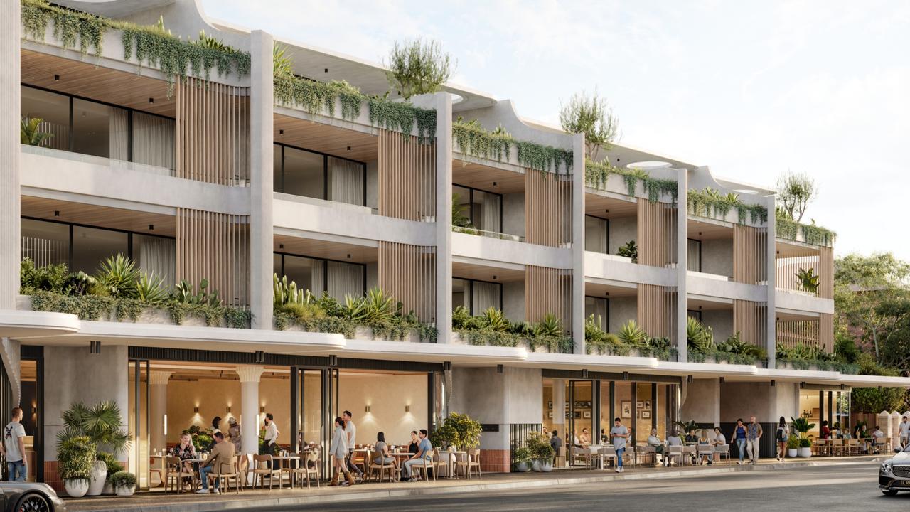 The development is set to completely change Curlewis St.