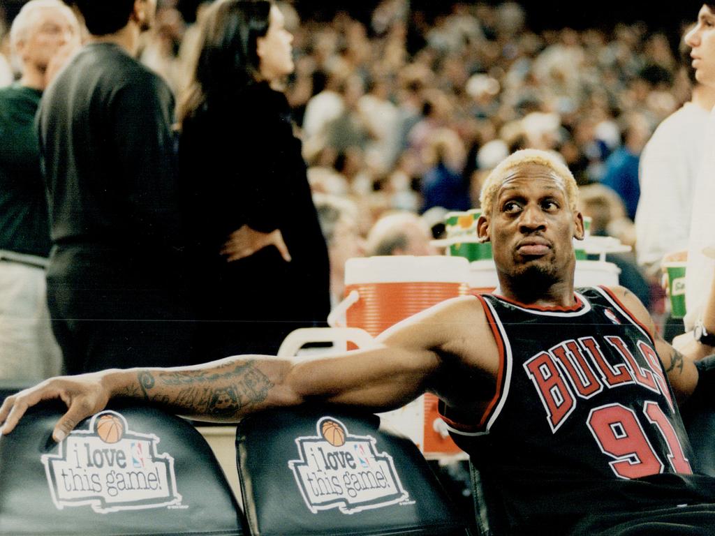 theScore - Dennis Rodman had a lot of outrageous stat