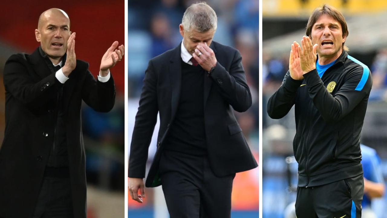 Berita EPL 2021, Manchester United, Ole Gunnar Solskjaer, dipecat, manajer berikutnya, Zinedine Zidane, Antonio Conte, Cristiano Ronaldo