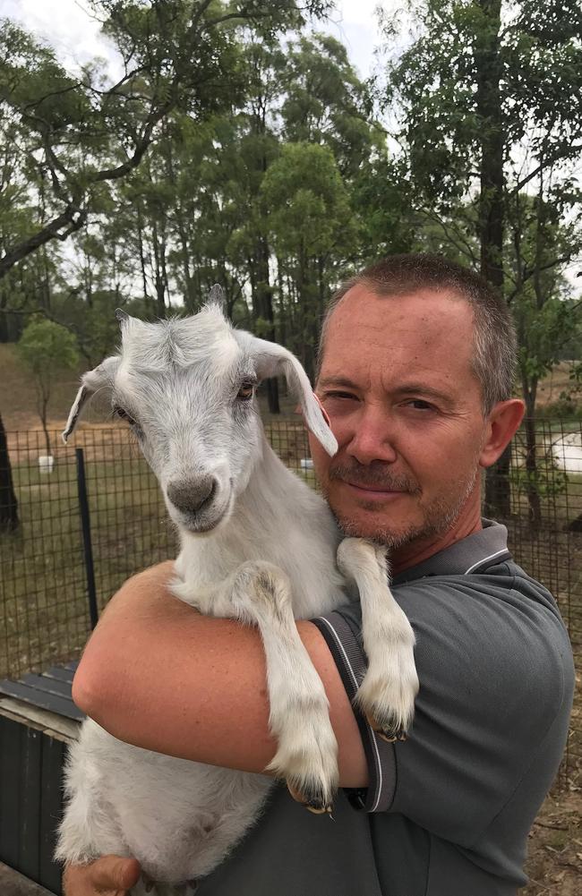 No regrets ... Todd Alexander has written two books about country life — first Thirty Thousand Bottles of Wine and a Pig Called Helga, now You’ve Got To Be Kidding — and he is still loving it.