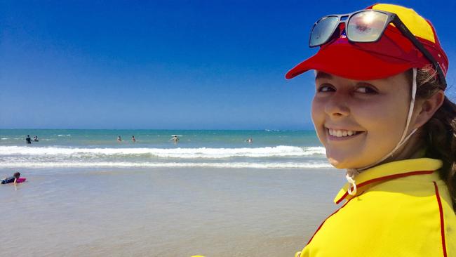 LIFE SAVER: Georgia Martin has spent the last 12 months promoting beach and water safety to the community and fundraising for the Bundaberg Surf Life Saving Club.