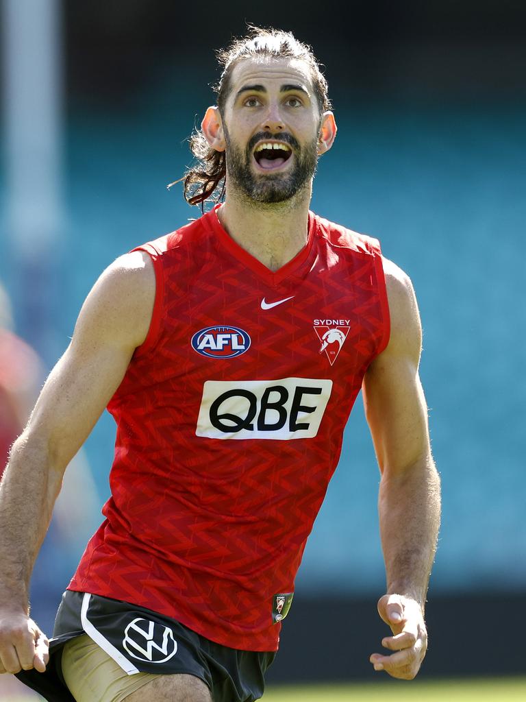 Brodie Grundy has an amazing record at the SCG. Picture: Phil Hillyard