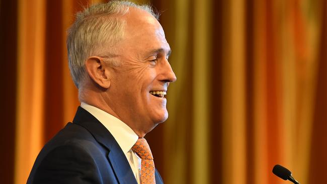 Prime Minister Malcolm Turnbull in Sydney yesterday. Picture: AAP.