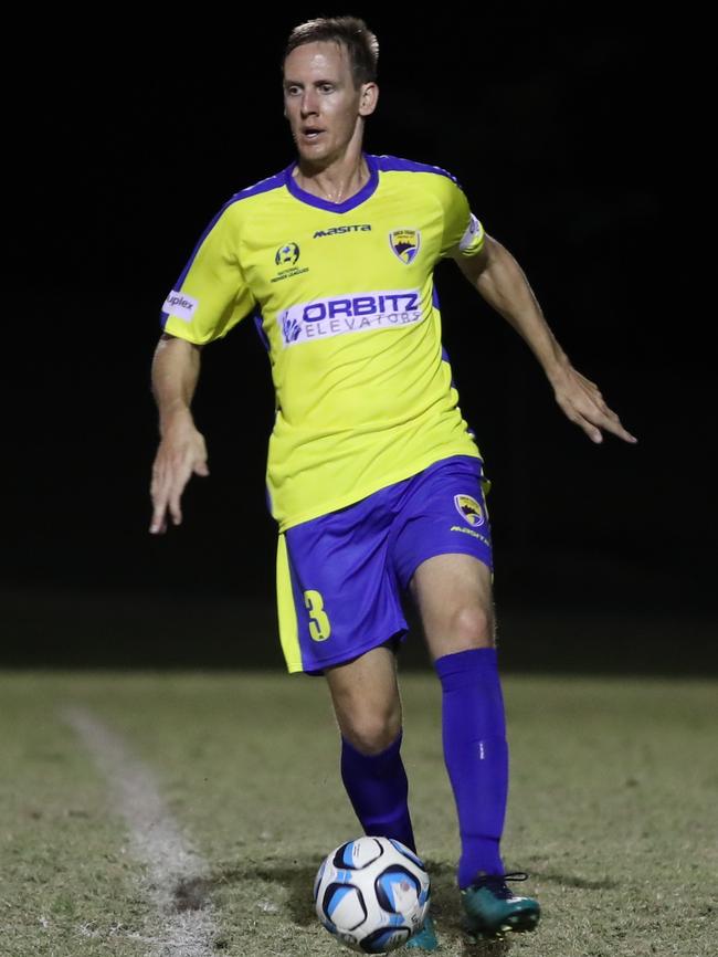 Gold Coast United captain Michael Thwaite. Picture: Craig Clifford/Sportspics