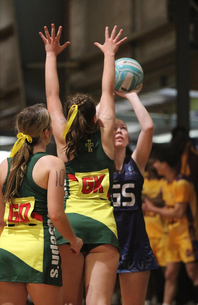 QISSN 2024 pool match between Calvary Christian College and St Joseph's College