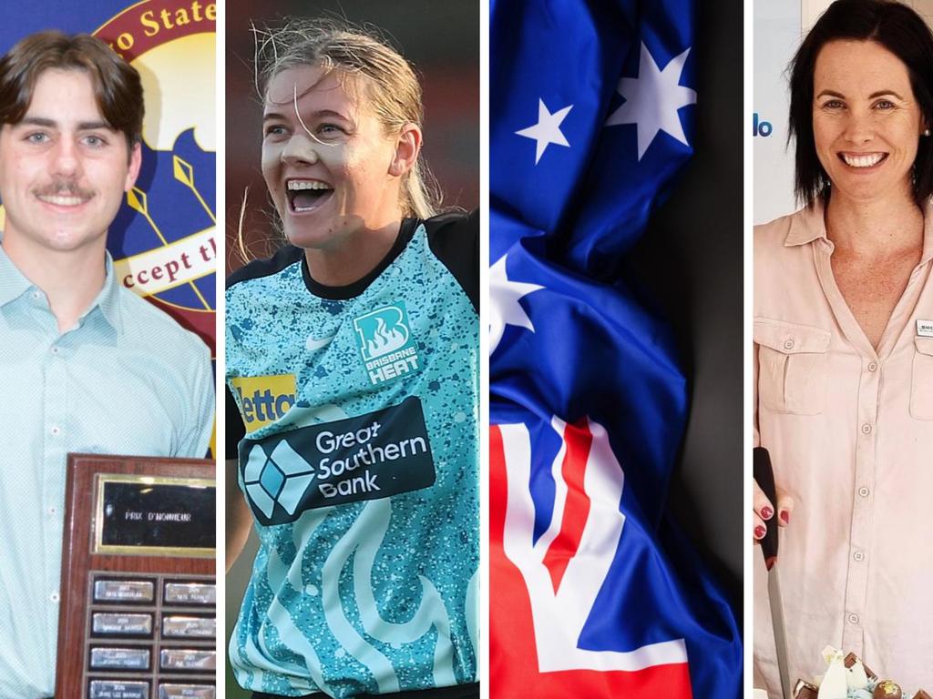 Jean-Luc Barnett, Courtney Sippel, Jacqui Trace and Myolene Voller have all been nominated for the South Burnett Regional Council Australia Day Awards.