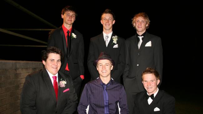 Back - Mitchell Lip, Jonathon Briggs, Jason Bettese. Front - James Hughes, Bradley Lloyd and Owen Mason