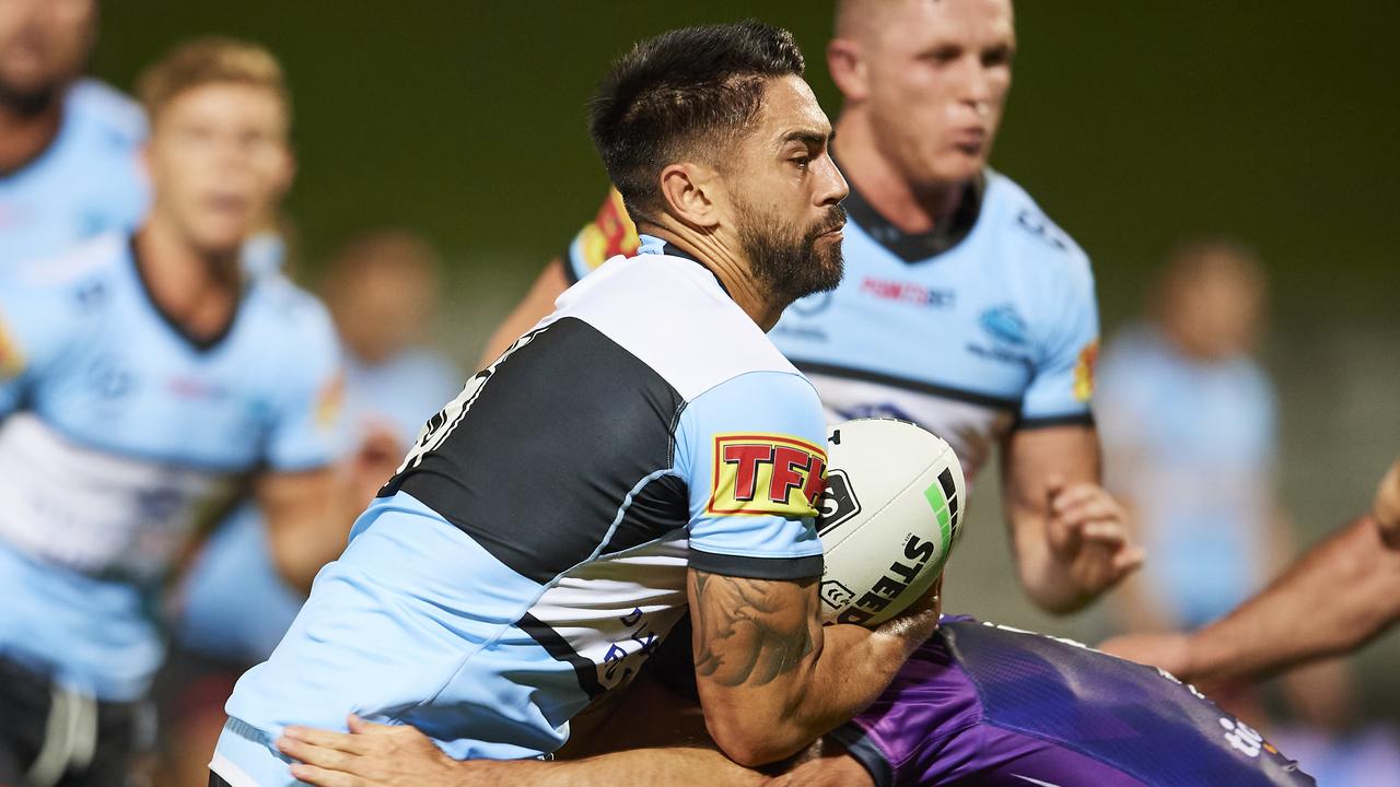 Shaun Johnson struggled to create opportunities against the Storm.