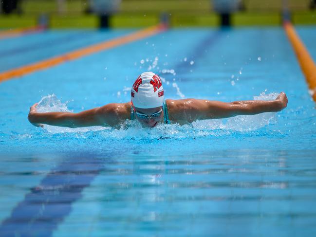 Roxanne Albertyn at the 2025 Swimming Gold Coast Long Course Championships. Picture: Photos By Nadia