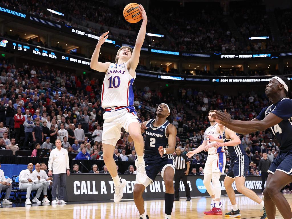 Johnny Furphy is expected to be picked up quickly on day two of the draft. Picture: Christian Petersen / GETTY IMAGES NORTH AMERICA / Getty Images via AFP