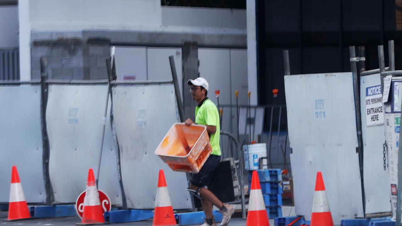 Condev building site at Cannes Waterfront, Surfers Paradise.Picture: NIGEL HALLETT