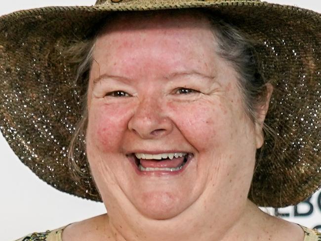 Magda Szubanski at the AO Inspirational Lunch at the Glasshouse during day eleven of the Australian Open tennis tournament in Melbourne, Thursday, January 30, 2020. (AAP Image/Natasha Morello) NO ARCHIVING, EDITORIAL USE ONLY