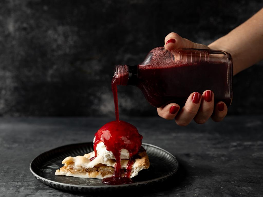 Gemdale Farm's Hot Apple Pie at the City of Hobart Winter Feast 2024. Photo credit Dearna Bond, courtesy of Dark Mofo 2024