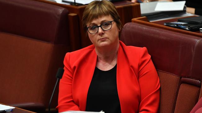 Senator Linda Reynolds during Question Time. Picture: Getty