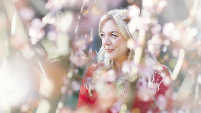 Playwright Suzie Miller at her home in Sydney. Picture: Nick Cubbin