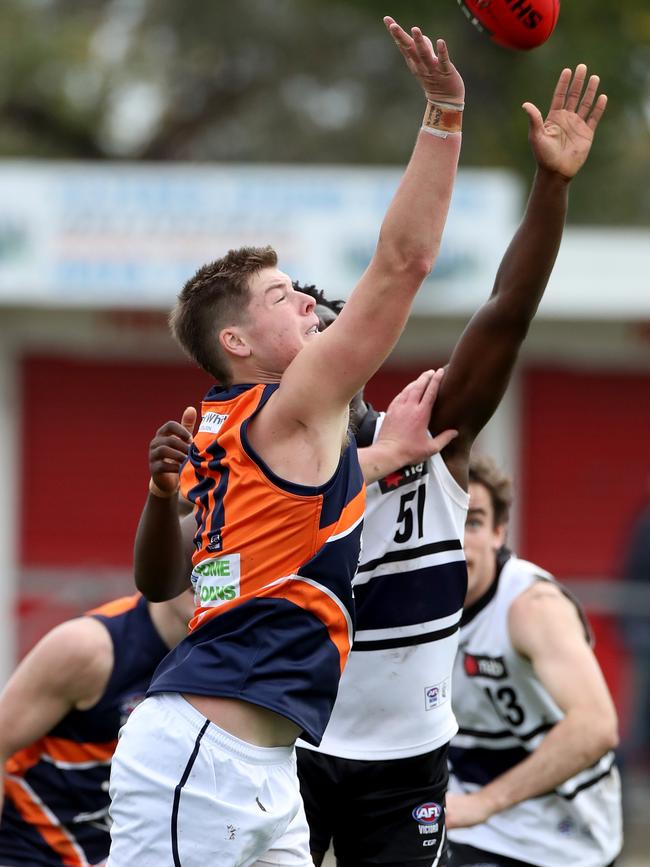 Josh Hotchkin in action for Calder Cannons.