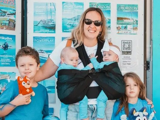 Alannah Dyson and her four children are now homeless following a kitchen fire that wrecked their home