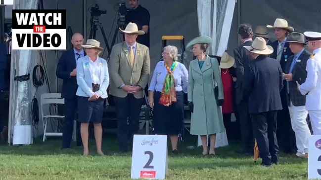 HRH Princess Anne at the Easter show