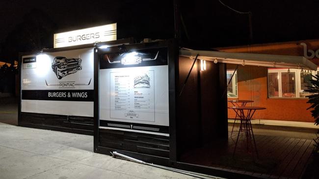 Pontiac Burgers and Wings used to trade in Vermont South. Picture: Facebook/Kamal Tailor