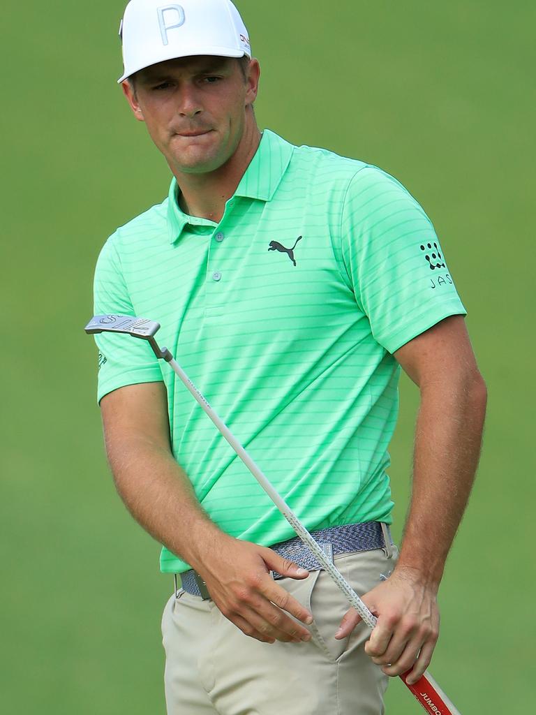 Bryson DeChambeau at the Masters in April last year.