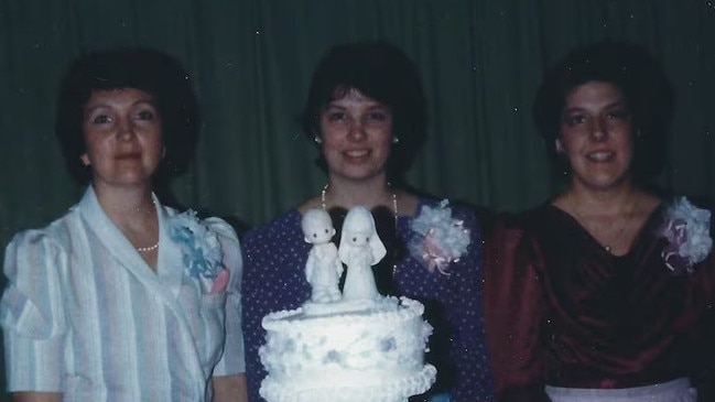 Barbara, pictured on the right, with her family. Picture: Supplied / The Dallas Morning News