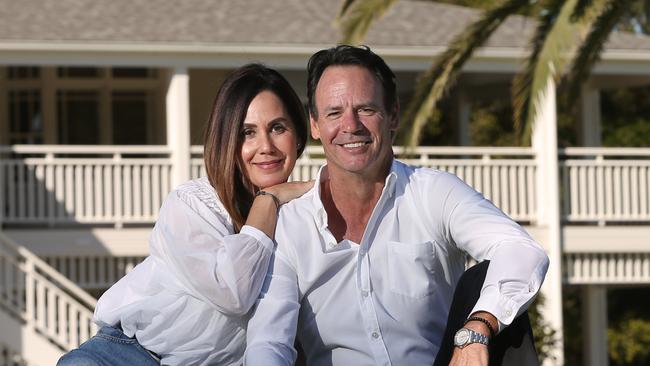 property developer Tim Gordon and his wife Karin. Picture: Lyndon Mechielsen