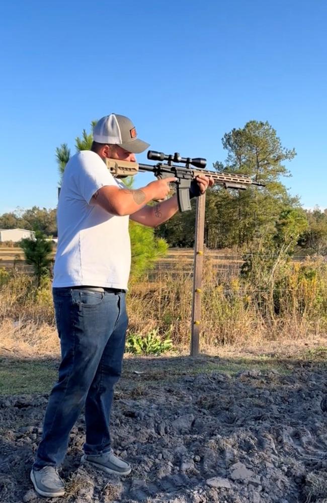 Owner Tyler Wigner told The U.S. Sun that he chose to post about the controversial firearm to attract new customers. Picture: TikTok/tylerwigner