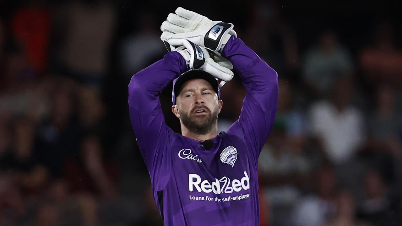 Matthew Wade went unpunished after an on-field incident with Chris Green of the Thunder. (Photo by Darrian Traynor/Getty Images)