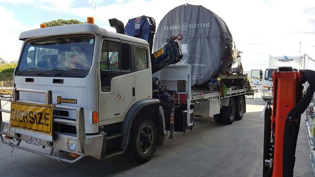 Mr Hambleton said J A B Logistics Pty Ltd t/as Mid Coast Transport &amp; Logistics had no permanent place of business, instead working from several transport storage yards. Picture: Mid Coast Transport &amp; Logistics gallery