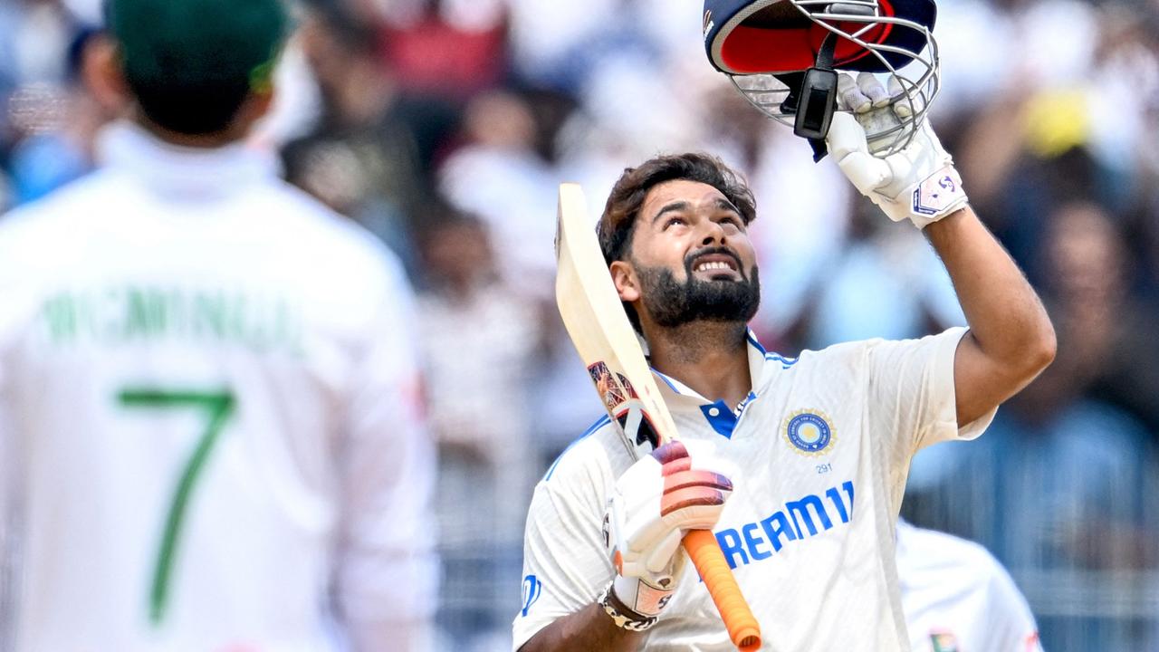 India's Rishabh Pant. Photo by R. Satish BABU / AFP