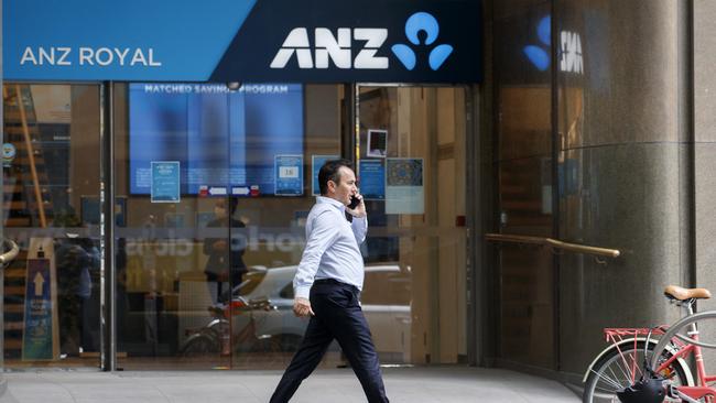 ANZ on Wednesday confirmed talks with private equity behemoth KKR to buy MYOB, as part of a plan to bolster its presence in small business banking and increase its customer engagement through technology. Picture: NCA NewsWire / David Geraghty