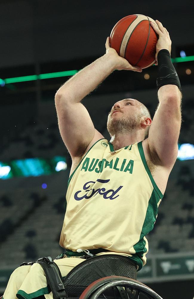 Tom O'Neill-Thorne is determined to win gold for Australia at the upcoming Paris Games. Picture: Kelly Defina/Getty Images.