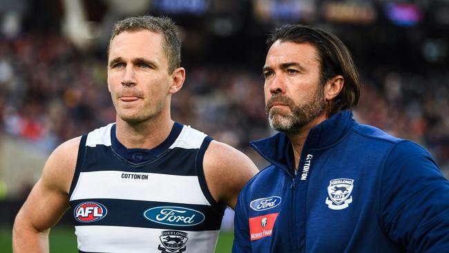 Chris Scott plans to use Joel Selwood for less time in the midfield in 2021.