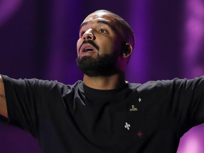 Rapper Drake had a reported $US3 million ($3.9 million) worth of jewellery taken from a tour bus earlier this year. Picture: Christopher Polk/Getty Images