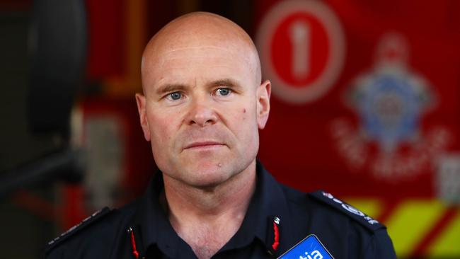 Dan Stephens has stepped down as Metropolitan Fire Brigade chief officer. Picture: Aaron Francis