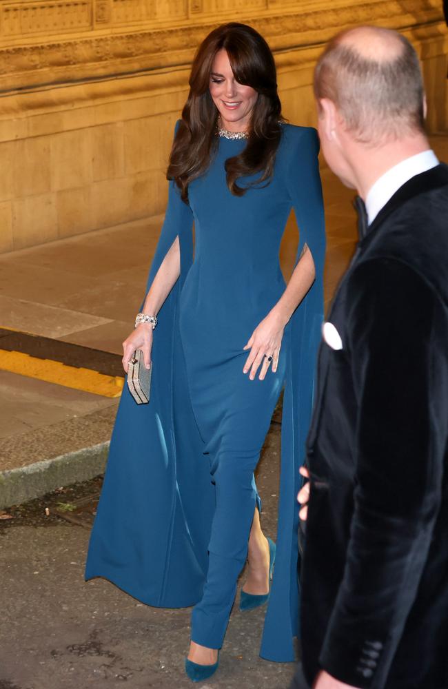 The Princess of Wales is accompanied by her husband, Prince William. Picture: Belinda Jiao/Getty Images