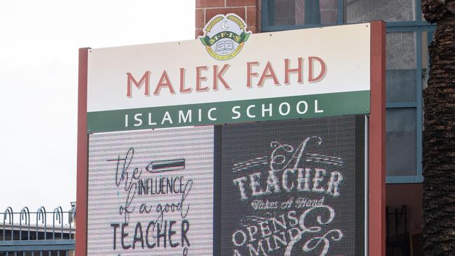 SYDNEY, AUSTRALIA - NewsWire Photos October 29, 2020: A general view of Malek Fahd Islamic School, where a student has been tested positive for COVID-19 in Greenacre, Sydney. Picture: NCA NewsWire / James Gourley