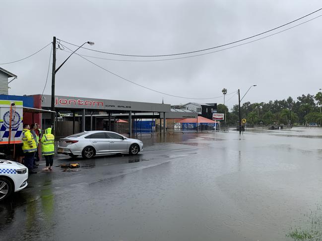 Man missing after being swept into Lismore CBD drain