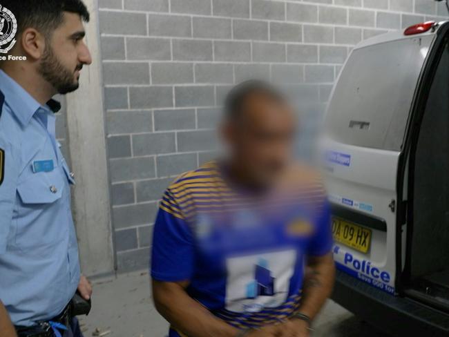 One of the arrestees. Picture: NSW Police