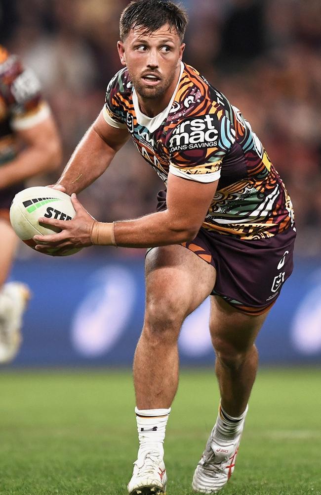 Tyson Smoothy in action for the Brisbane Broncos. Picture: Facebook.