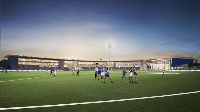 Whitten Oval’s capacity would be increased to 18,000 under the proposed plan.