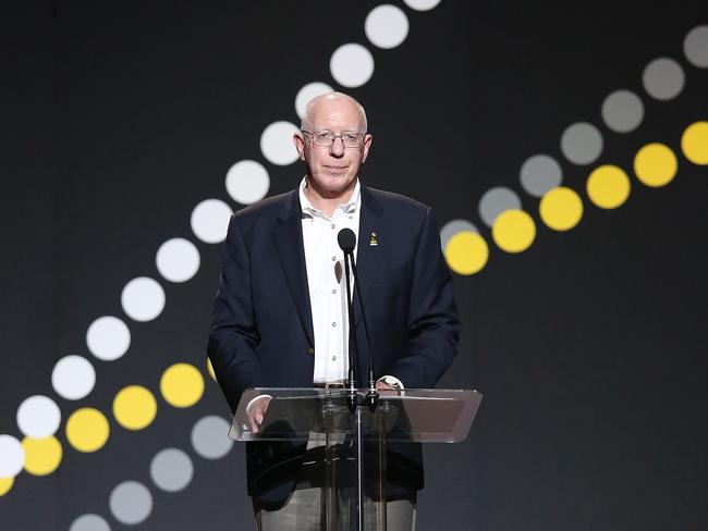 NSW Governor David Hurley pictured at the closing ceremony. Picture: Sam Ruttyn