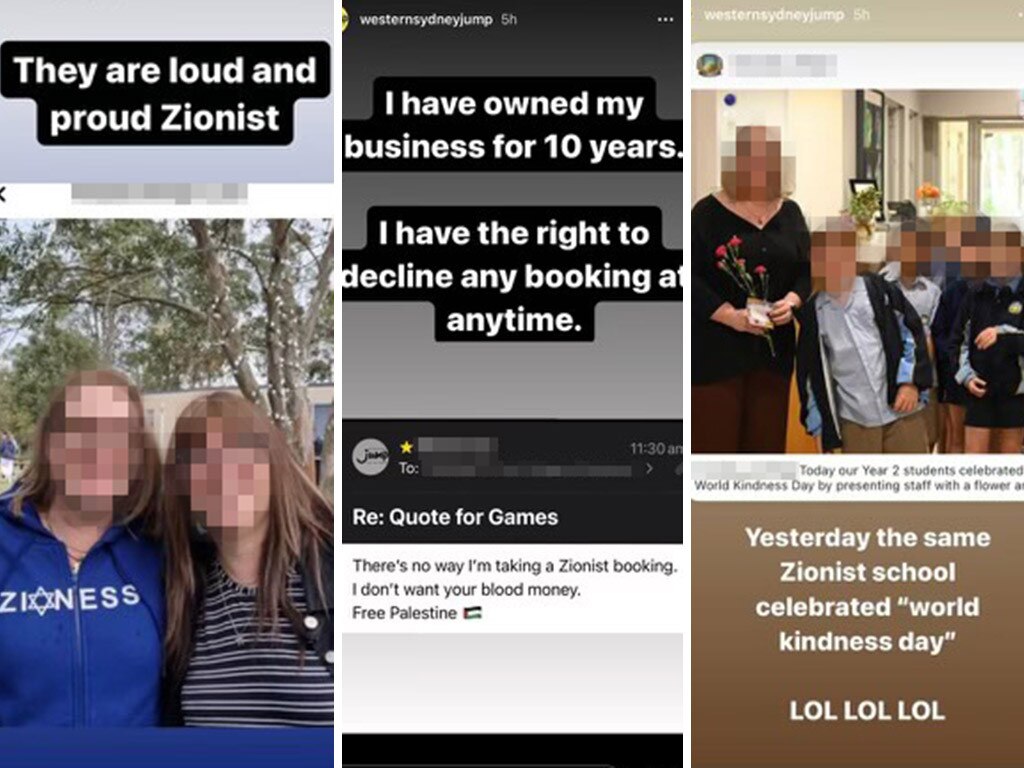 Jumping castle firm says no to ‘Zionist school’s blood money’
