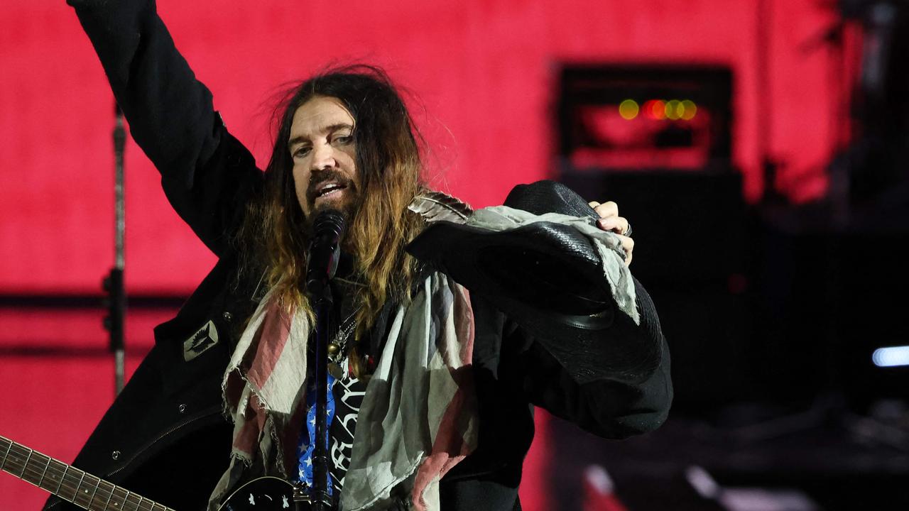 Billy Ray Cyrus was slammed over his bizarre performance this week. Picture: Getty.