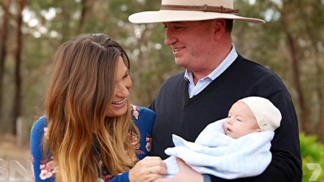 Payment from the the TV interview will put put into a trust fund for the benefit of baby Sebastian. Credit: Channel 7