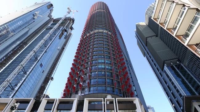 PwC’s Australian offices in Barangaroo. The firm has been reeling since the tax scandal emerged. Picture: John Feder