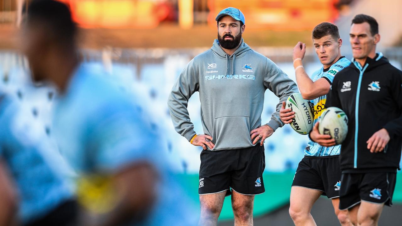 Aaron Woods has linked up with the Sharks. (AAP Image/Brendan Esposito)