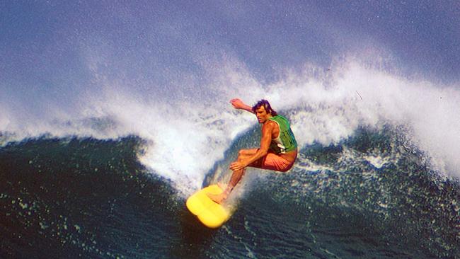 Rick Neilsen was a semi-finalist at the 1972 Smirnoff Pro won by brother Paul at Haleiwa, Oahu, Hawaii. Photo by Steve Wilkings.